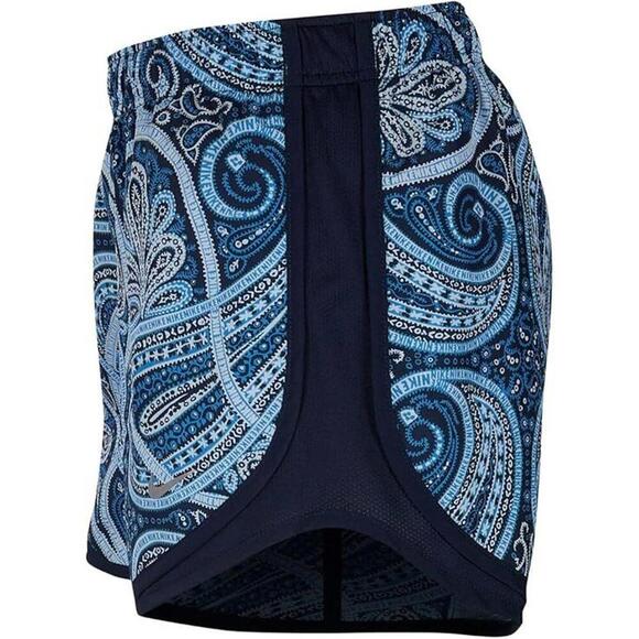Nike Shorts NWT Tempo Red/Blue Paisley Running Athletic Dri-Fit Women's XS - Picture 3 of 3